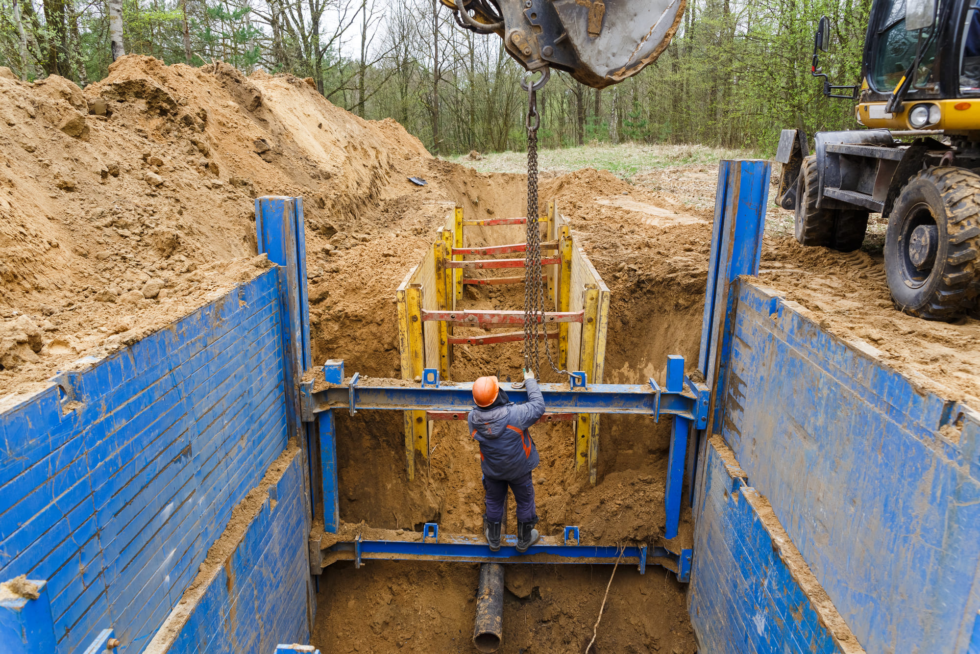 WAYS TO PROTECT TRENCHES FROM COLLAPSE