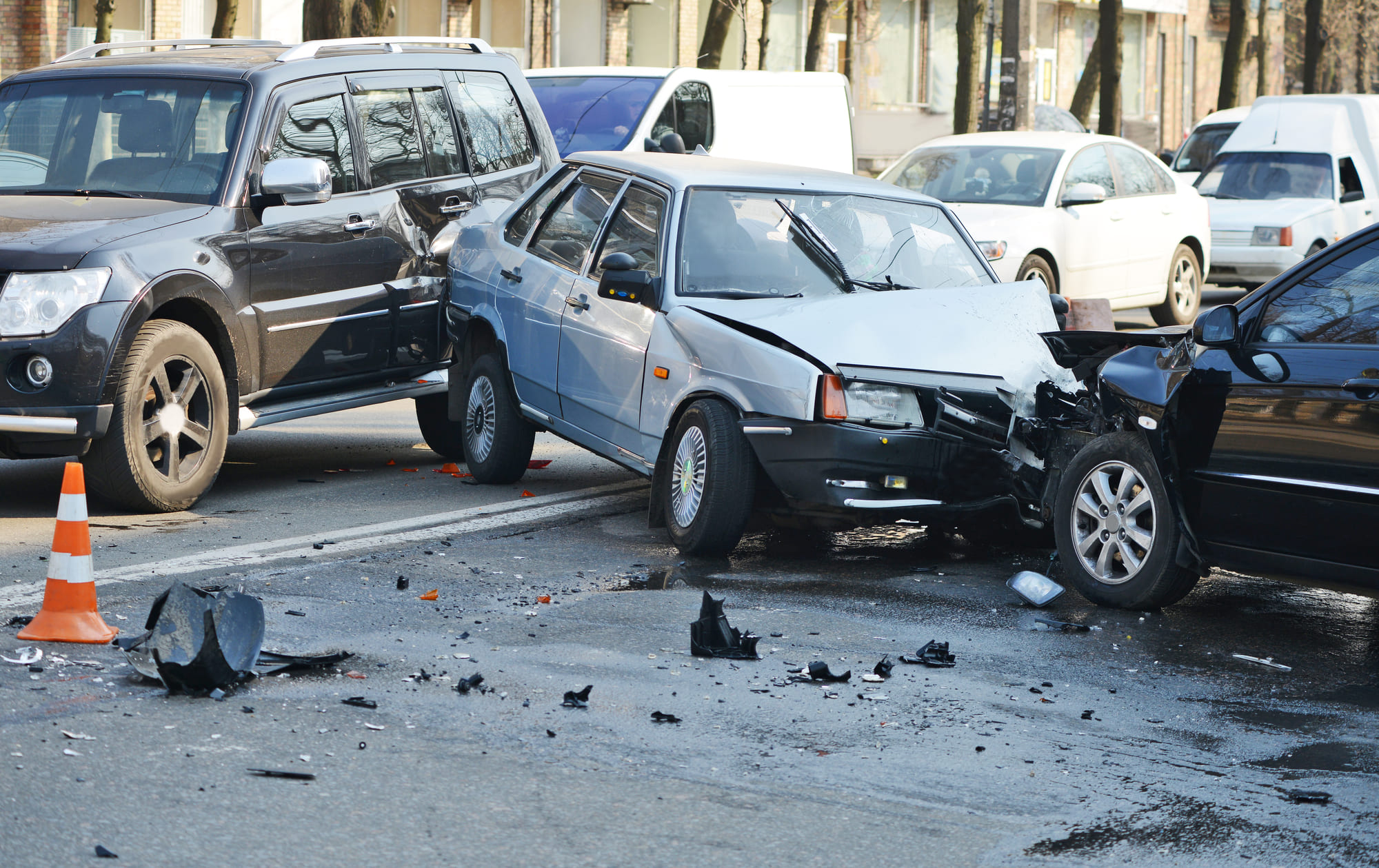 Who is Responsible in a Multi-Car Accident